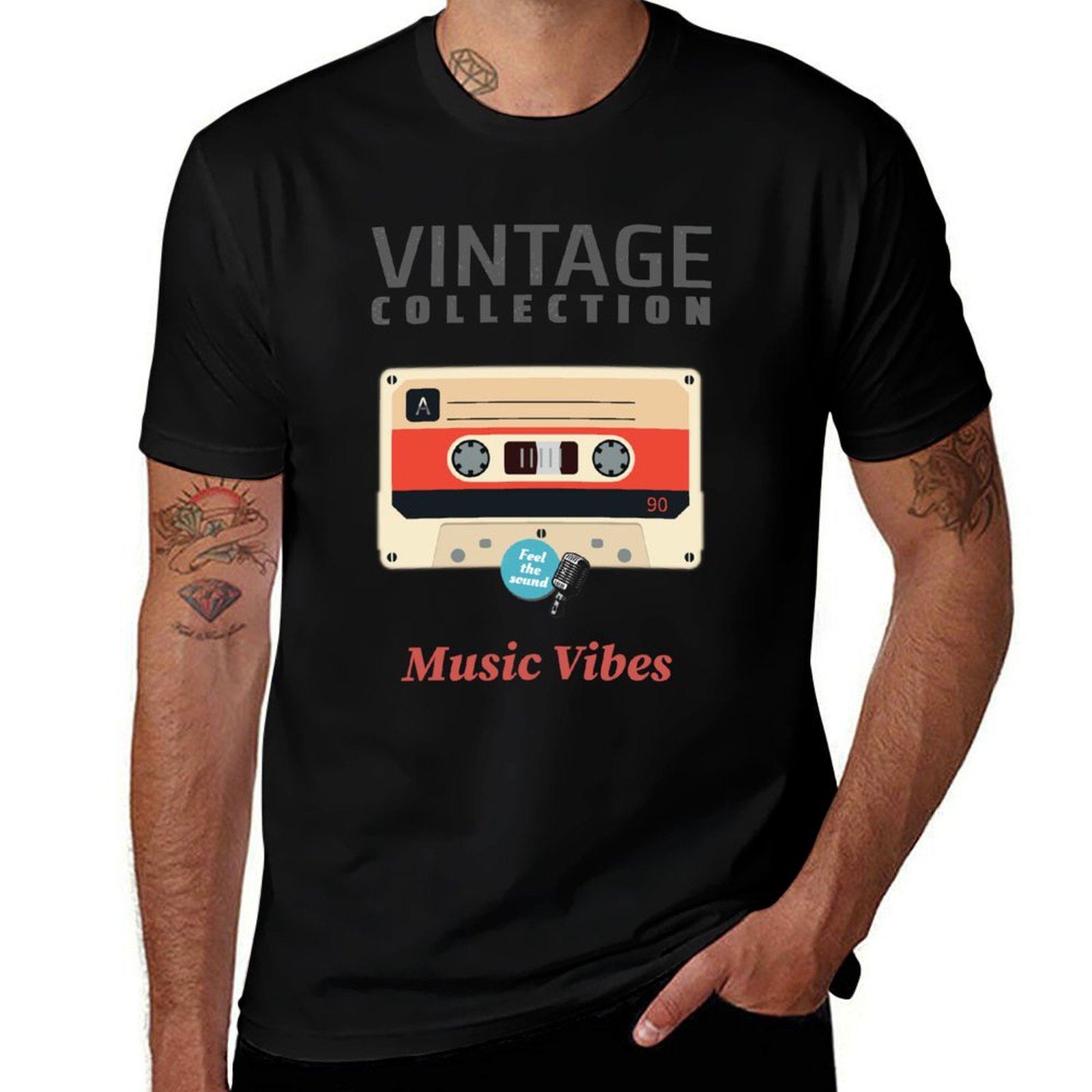 Collectible Vintage T Shirts - Vintage Collection Graphic 4 T-Shirt Outdoor