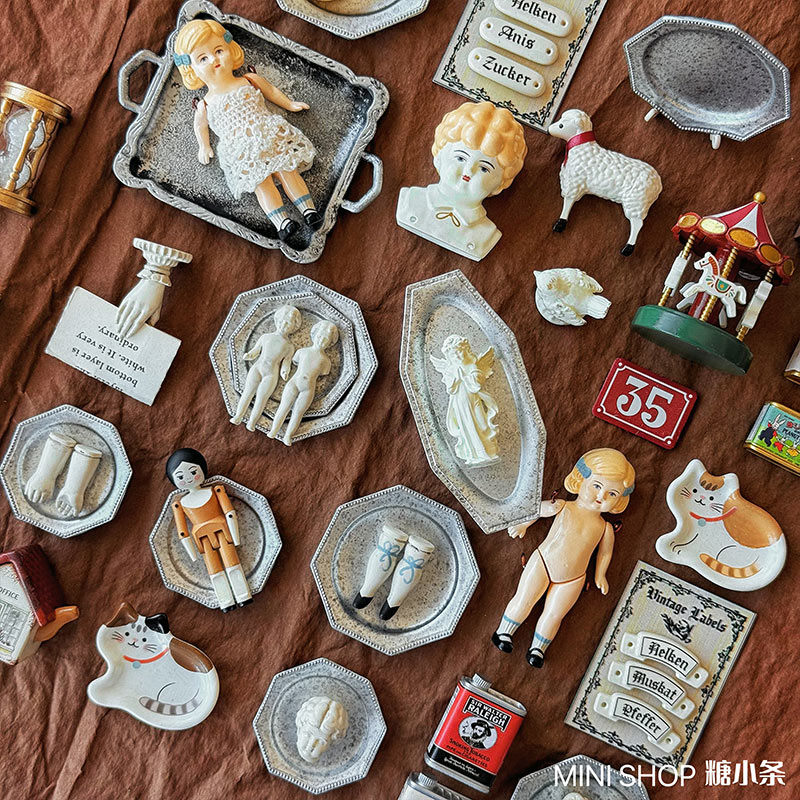 Miniature Vintage Doll Set, Ha - đánh giá và giá Vintage Collectible Dolls