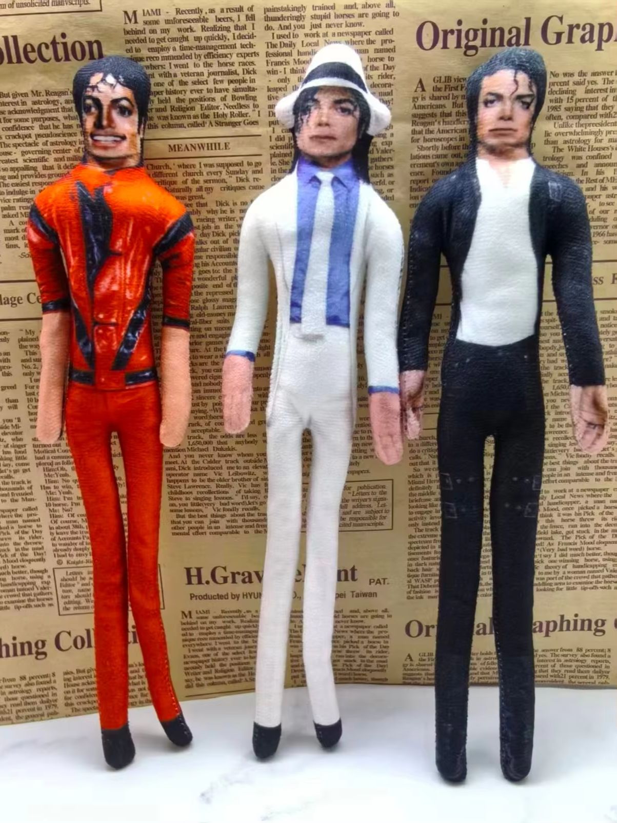 Vintage MJ Michael Jackson Cos - đánh giá và giá Vintage Collectible Dolls