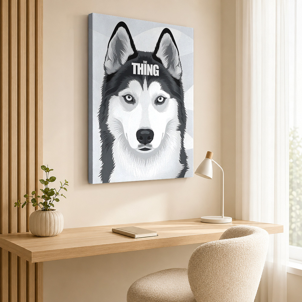 The Thing Husky Movie Canvas P - đánh giá và giá Collectible Vintage Photos