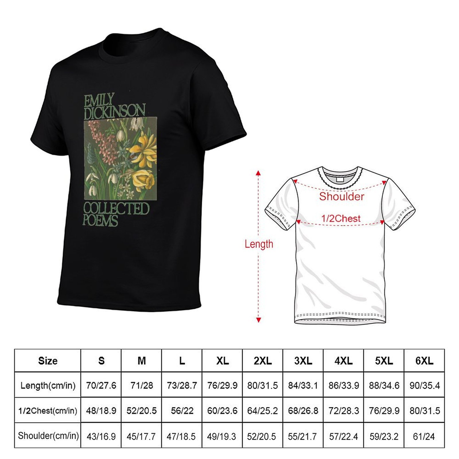 Emily Dickinson - Collected Po - đánh giá và giá Collectible Vintage T Shirts