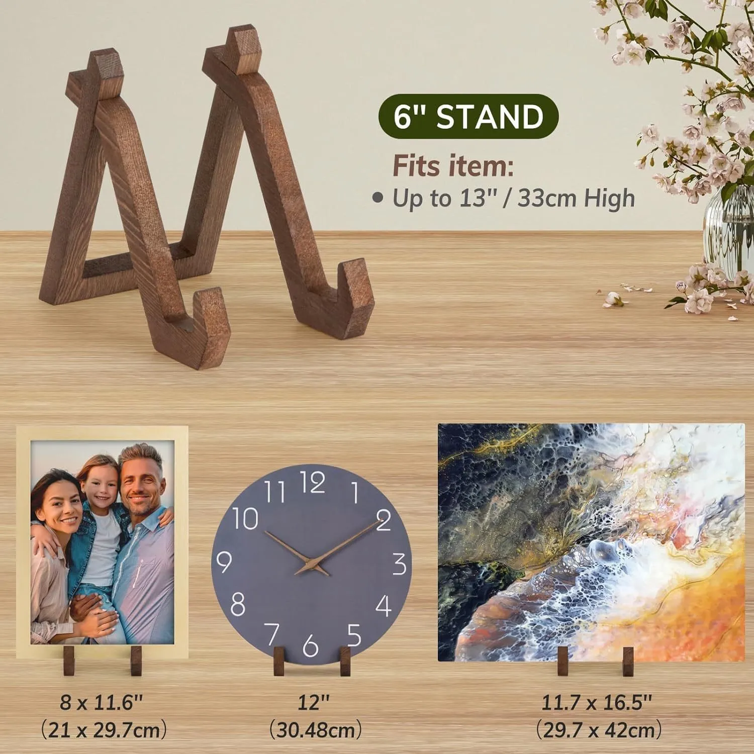 Vintage Desktop Wooden Plate H - đánh giá và giá Collectible Vintage Photos