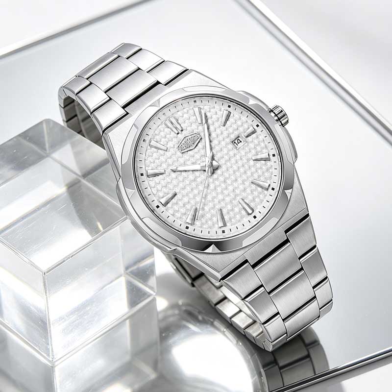 HEROFORCE Silver White Men Wri - đánh giá và giá Vintage Watch Collecting